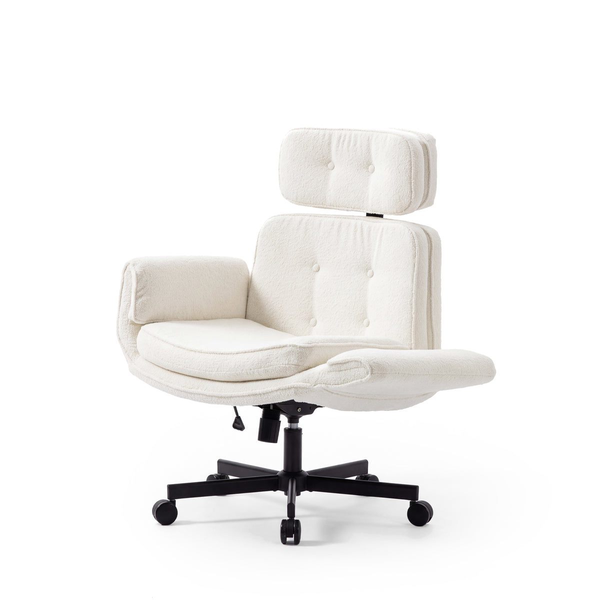 Pet-Friendly Criss Cross Chair with Wide Seat