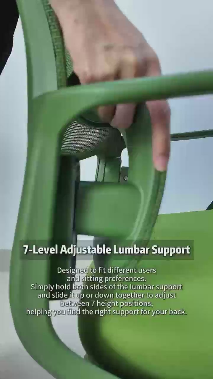 Ergonomic Office Chair with Adjustable Lumbar Support
