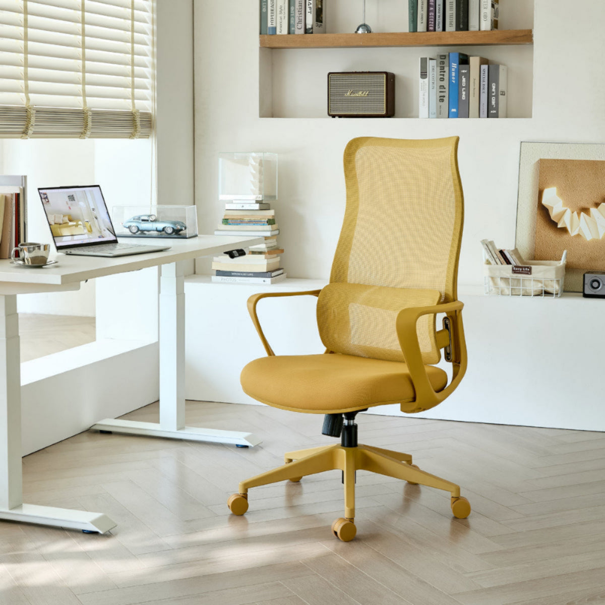 Ergonomic Office Chair with Adjustable Lumbar Support